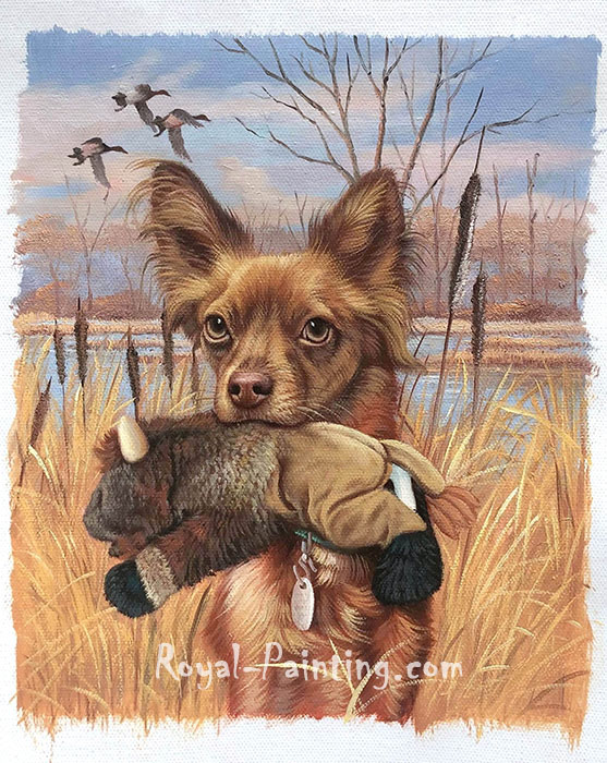 Customized Oil Painting For Pet